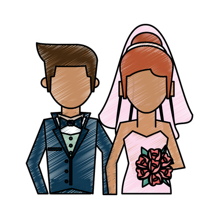 Colorful doodle over white background vector illustrationのイラスト素材