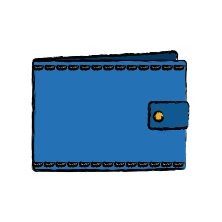 wallet empty money business pocket icon vector illustrationのイラスト素材