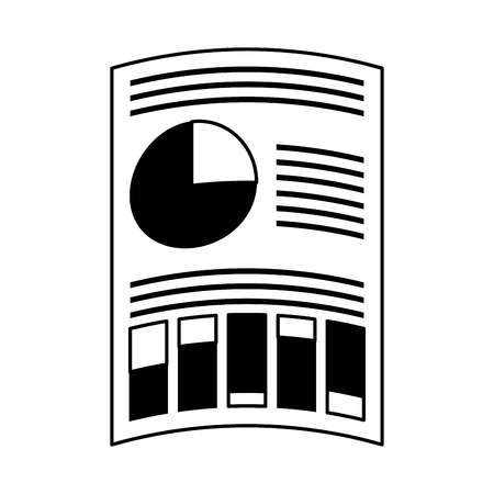 graph chart icon image vector illustration designのイラスト素材