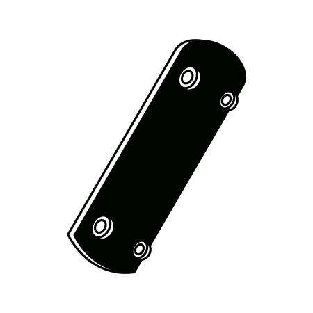 snowboard sport winter mountain equipment vector illustrationのイラスト素材