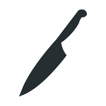 knife tool cooking kitchen icon vector illustrationのイラスト素材