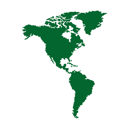 north and south america map background vector illustrationのイラスト素材