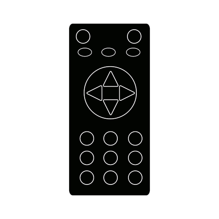 drone remote control device transmitter technology vector illustrationのイラスト素材