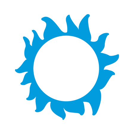 sun in a space cosmic astronomy science vector illustrationのイラスト素材