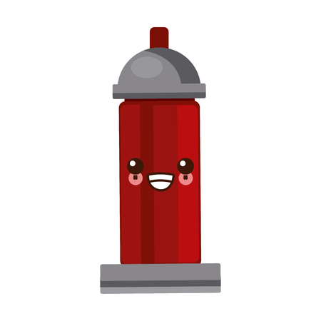 fire hydrant emergency signal connector icon vector illustrationのイラスト素材