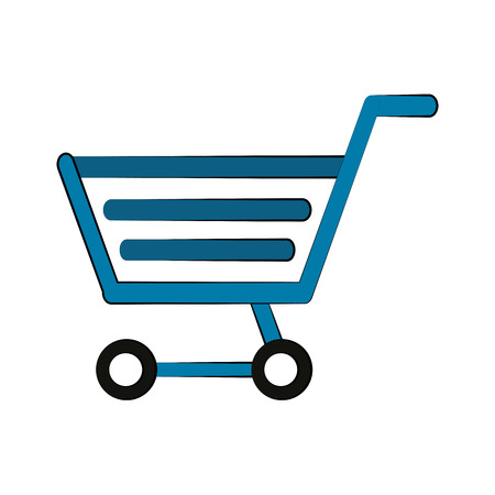 shopping cart icon image vector illustration designのイラスト素材