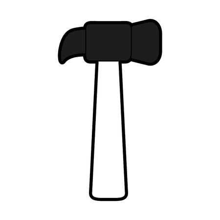 Hammer isolated tool icon vector illustration graphic designのイラスト素材