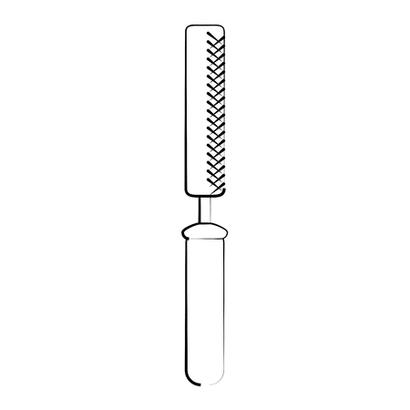 polishing stick tool icon vector illustration graphic designのイラスト素材