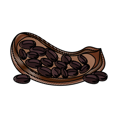 Nuts natural snack icon vector illustration graphic designのイラスト素材