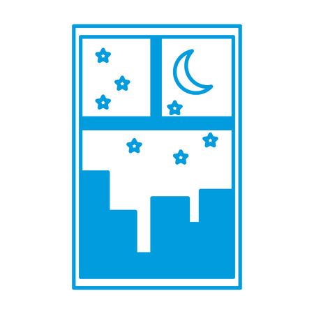 Cityscape window view icon vector illustration graphic designのイラスト素材