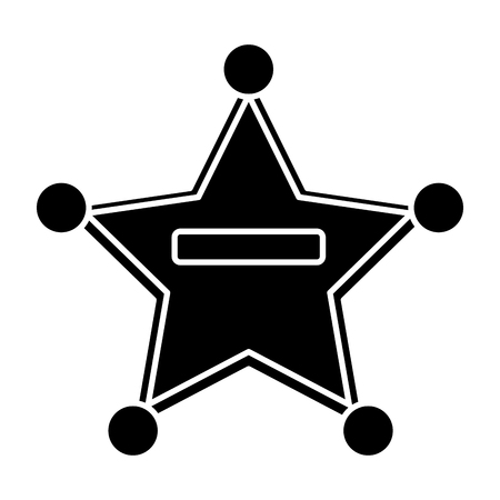 Star shape symbol icon vector illustration graphic designのイラスト素材