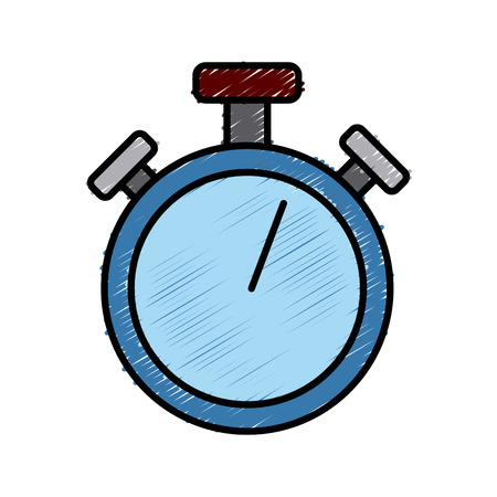Timer chronometer symbol icon vector illustration graphic designのイラスト素材