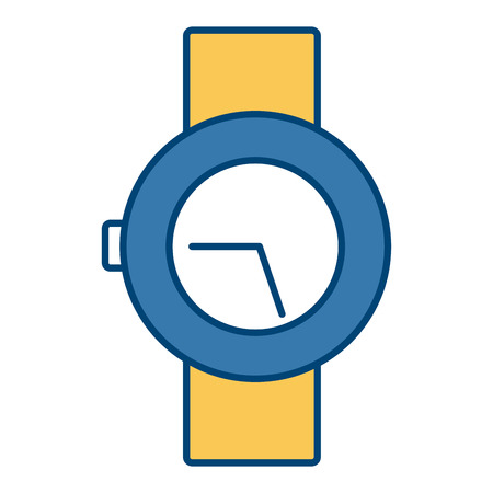 Wristwatch clock symbol icon vector illustration graphic designのイラスト素材
