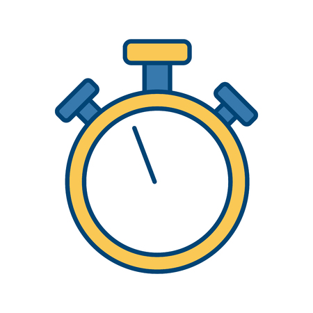 Timer chronometer symbol icon vector illustration graphic designのイラスト素材
