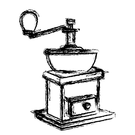 Coffee grinder isolated icon vector illustration graphic designのイラスト素材