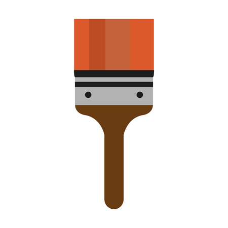 paint brush for big surface icon image vector illustration designのイラスト素材