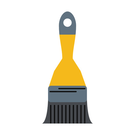 paint brush for big surface icon image vector illustration designのイラスト素材