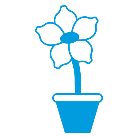 Flower in vase icon vector illustration graphic designのイラスト素材