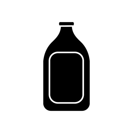 Glass bottle isolated icon vector illustration graphic designのイラスト素材
