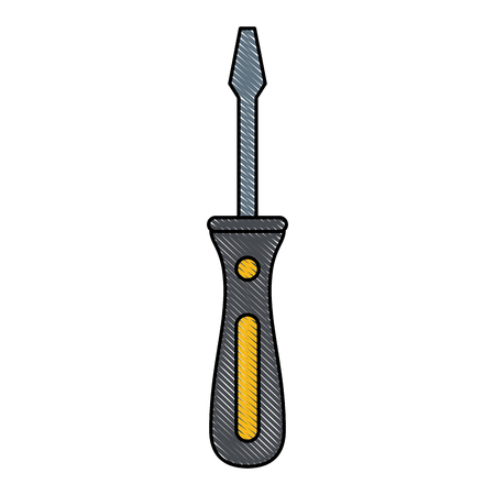 Screwdriver tool icon imageのイラスト素材