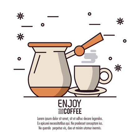 Coffee drink infographic icon vector illustration graphic designのイラスト素材