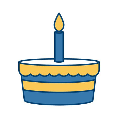 bakery birthday cake icon vector illustration graphi designのイラスト素材