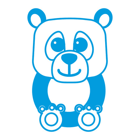 bear cartoon animal icon vector illustration graphic designのイラスト素材
