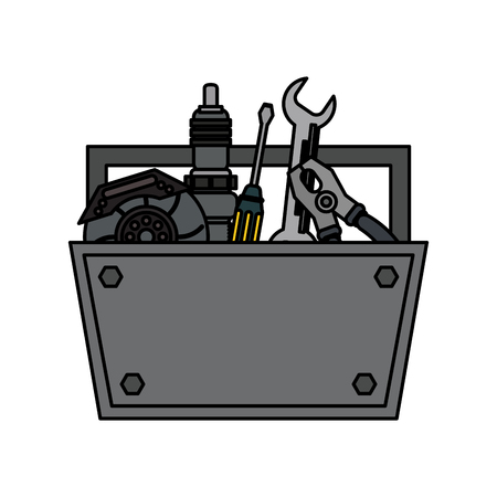 toolbox tool icon image vector illustration designのイラスト素材
