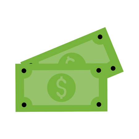 dollar bill money related icon image vector illustration designのイラスト素材