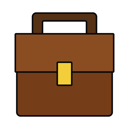 Business briefcase isolated icon vector illustration graphic designのイラスト素材