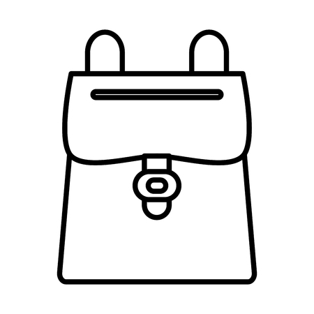 Women vintage backpack icon vector illustration graphic designのイラスト素材