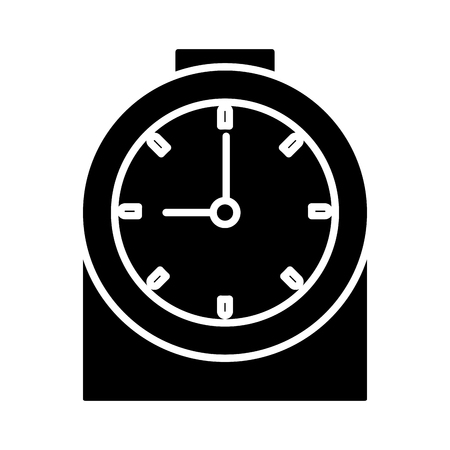 Wall clock isolated icon vector illustration graphic designのイラスト素材