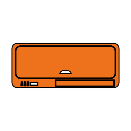 Air conditioning unit icon vector illustration designのイラスト素材