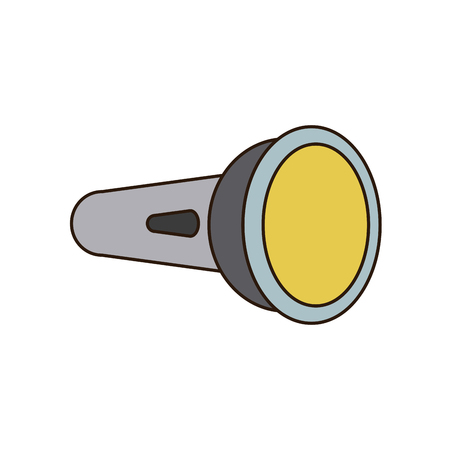 Flashlight cartoon isolated icon illustration graphic  designのイラスト素材