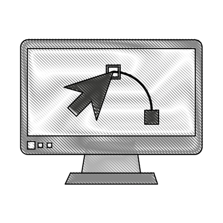 Graphic design software icon vector illustration graphic designのイラスト素材