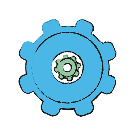 Gear icon.のイラスト素材