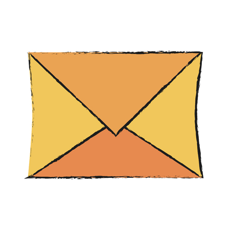 Envelope icon.のイラスト素材