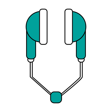 Earphones icon.のイラスト素材