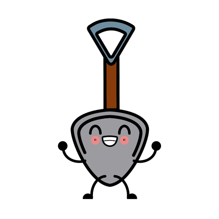 Shovel construction tool icon vector illustration graphic designのイラスト素材