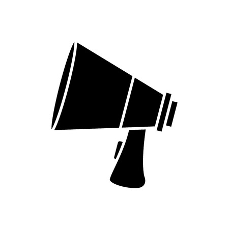 Bullhorn advertising symbol icon vector illustration graphic designのイラスト素材