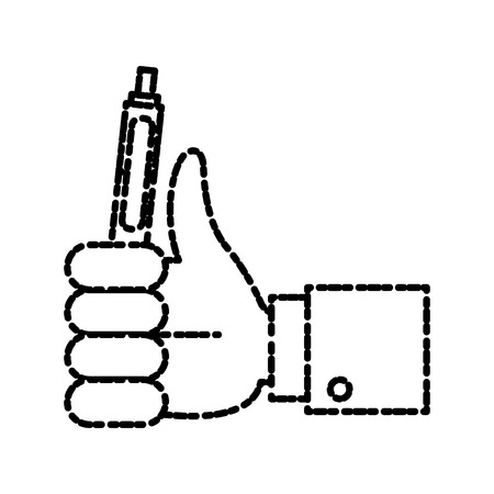 Office pen isolated icon vector illustration graphic designのイラスト素材