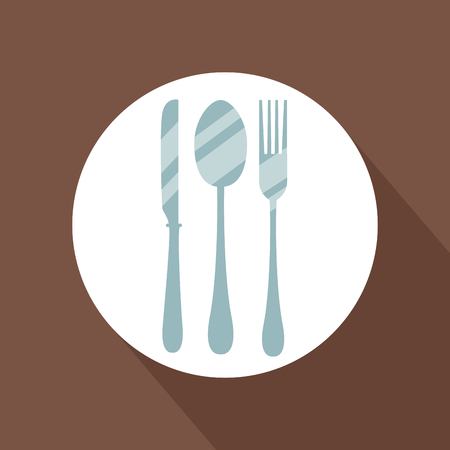 Cutlery utensils icons icon vector illustration graphic designのイラスト素材