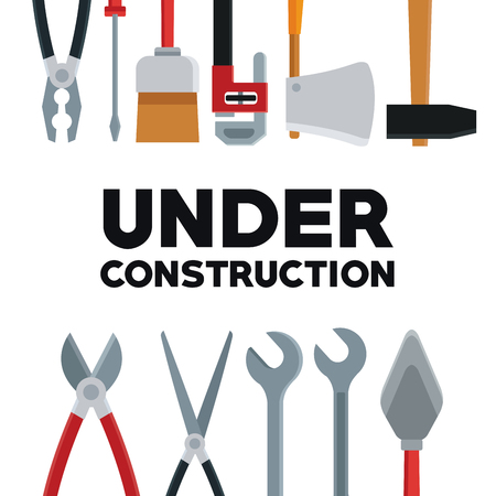 Under construction design icon vector illustration graphic designのイラスト素材