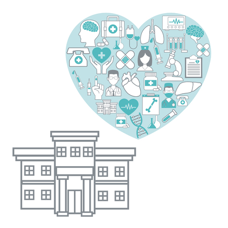 Medical healthcare service.のイラスト素材