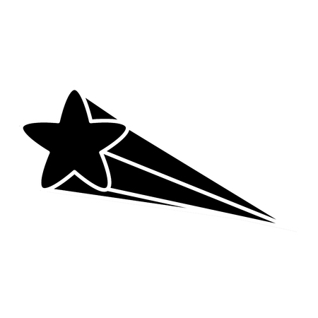 Star shape symbol icon vector illustration graphic design