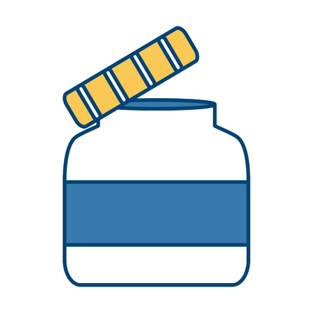 Empty glass bottle icon vector illustration graphic designのイラスト素材