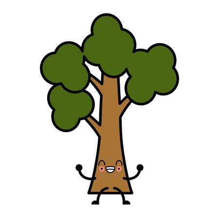 Tree eco symbol icon vector illustration graphic designのイラスト素材