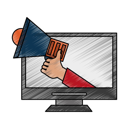 Digital marketing symbol icon vector illustration graphic designのイラスト素材