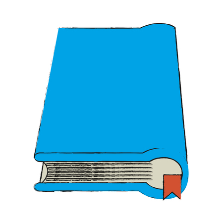 Literature book closed icon vector illustration graphic designのイラスト素材