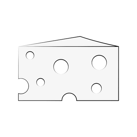 Delicious cheese dairy icon vector illustration graphic designのイラスト素材